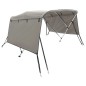 vidaXL 3-Bow Bimini-Top mit Seitenteilen 183x(170-182)x137 cm vidaXL 3-Bow Bimini-Top mit Seitenteilen 183x(170-182)x137 cm