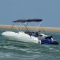 vidaXL 4-Bow Bimini-Top mit Seitenteilen 243x(200-213)x137 cm vidaXL 4-Bow Bimini-Top mit Seitenteilen 243x(200-213)x137 cm