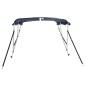 vidaXL 4-Bow Bimini-Top mit Seitenteilen 243x(200-213)x137 cm vidaXL 4-Bow Bimini-Top mit Seitenteilen 243x(200-213)x137 cm