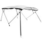 vidaXL 3-Bow Bimini-Top mit Mesh-Seitenteilen 183x(154-167)x137 cm vidaXL 3-Bow Bimini-Top mit Mesh-Seitenteilen 183x(154-167)x137 cm