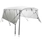 vidaXL 4-Bow Bimini-Top mit Mesh-Seitenteilen 243x(230-244)x137 cm vidaXL 4-Bow Bimini-Top mit Mesh-Seitenteilen 243x(230-244)x137 cm