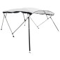 vidaXL 4-Bow Bimini-Top mit Mesh-Seitenteilen 243x(230-244)x137 cm vidaXL 4-Bow Bimini-Top mit Mesh-Seitenteilen 243x(230-244)x137 cm
