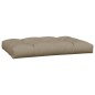 vidaXL Palettenkissen 7-tlg. Taupe Stoff vidaXL Palettenkissen 7-tlg. Taupe Stoff