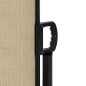 vidaXL Seitenmarkise Ausziehbar Beige 160x600 cm