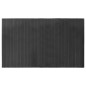 vidaXL Teppich Rechteckig Grau 60x100 cm Bambus vidaXL Teppich Rechteckig Grau 60x100 cm Bambus