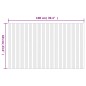 vidaXL Teppich Rechteckig Grau 60x100 cm Bambus vidaXL Teppich Rechteckig Grau 60x100 cm Bambus