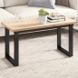 vidaXL Tischplatte 90x40x2,5 cm Rechteckig Massivholz Kiefer vidaXL Tischplatte 90x40x2,5 cm Rechteckig Massivholz Kiefer