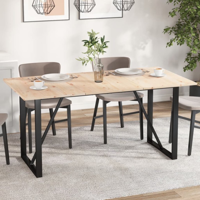vidaXL Tischplatten 3 Stk. 80x53x1,7 cm Rechteckig Massivholz Kiefer vidaXL Tischplatten 3 Stk. 80x53x1,7 cm Rechteckig Massivholz Kiefer