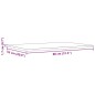 vidaXL Tischplatten 3 Stk. 80x53x1,7 cm Rechteckig Massivholz Kiefer vidaXL Tischplatten 3 Stk. 80x53x1,7 cm Rechteckig Massivholz Kiefer