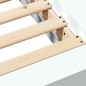 vidaXL Bettgestell Weiß 120x190 cm Holzwerkstoff vidaXL Bettgestell Weiß 120x190 cm Holzwerkstoff