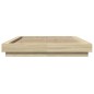 vidaXL Bettgestell Sonoma-Eiche 120x190 cm Holzwerkstoff vidaXL Bettgestell Sonoma-Eiche 120x190 cm Holzwerkstoff
