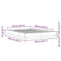 vidaXL Bettgestell Sonoma-Eiche 120x190 cm Holzwerkstoff vidaXL Bettgestell Sonoma-Eiche 120x190 cm Holzwerkstoff