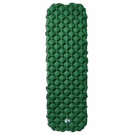 vidaXL Aufblasbare Isomatte Grün 190x58x6 cm