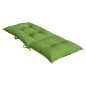 vidaXL Hochlehner-Auflagen 6 Stk. Melange Grün 120x50x7 cm Stoff vidaXL Hochlehner-Auflagen 6 Stk. Melange Grün 120x50x7 cm Stoff