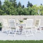 vidaXL Hochlehner-Auflagen 6 Stk. Melange Creme 120x50x7 cm Stoff vidaXL Hochlehner-Auflagen 6 Stk. Melange Creme 120x50x7 cm Stoff