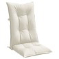 vidaXL Hochlehner-Auflagen 6 Stk. Melange Creme 120x50x7 cm Stoff vidaXL Hochlehner-Auflagen 6 Stk. Melange Creme 120x50x7 cm Stoff