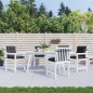 vidaXL Niedriglehner-Auflagen 4 Stk Melange Anthrazit 100x50x7cm Stoff vidaXL Niedriglehner-Auflagen 4 Stk Melange Anthrazit 100x50x7cm Stoff