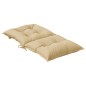 vidaXL Niedriglehner-Auflagen 4 Stk. Melange Beige 100x50x7 cm Stoff vidaXL Niedriglehner-Auflagen 4 Stk. Melange Beige 100x50x7 cm Stoff