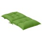 vidaXL Niedriglehner-Auflagen 6 Stk. Melange Grün 100x50x7 cm Stoff vidaXL Niedriglehner-Auflagen 6 Stk. Melange Grün 100x50x7 cm Stoff