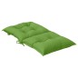 vidaXL Niedriglehner-Auflagen 2 Stk. Melange Grün 100x50x7 cm Stoff vidaXL Niedriglehner-Auflagen 2 Stk. Melange Grün 100x50x7 cm Stoff