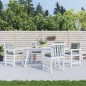 vidaXL Niedriglehner-Auflagen 4 Stk. Melange Hellgrau 100x50x7cm Stoff vidaXL Niedriglehner-Auflagen 4 Stk. Melange Hellgrau 100x50x7cm Stoff