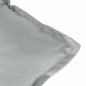 vidaXL Niedriglehner-Auflagen 4 Stk. Melange Hellgrau 100x50x7cm Stoff vidaXL Niedriglehner-Auflagen 4 Stk. Melange Hellgrau 100x50x7cm Stoff