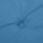 vidaXL Hochlehner-Auflagen 4 Stk. Melange Blau 120x50x4 cm Stoff vidaXL Hochlehner-Auflagen 4 Stk. Melange Blau 120x50x4 cm Stoff