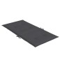 vidaXL Niedriglehner-Auflagen 6 Stk Melange Anthrazit 100x50x4cm Stoff vidaXL Niedriglehner-Auflagen 6 Stk Melange Anthrazit 100x50x4cm Stoff