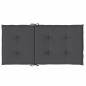 vidaXL Niedriglehner-Auflagen 6 Stk Melange Anthrazit 100x50x4cm Stoff vidaXL Niedriglehner-Auflagen 6 Stk Melange Anthrazit 100x50x4cm Stoff