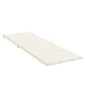 vidaXL Sonnenliegen-Auflage Melange Creme 186x58x3 cm Stoff vidaXL Sonnenliegen-Auflage Melange Creme 186x58x3 cm Stoff
