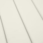 vidaXL Sonnenliegen-Auflage Melange Creme 186x58x3 cm Stoff vidaXL Sonnenliegen-Auflage Melange Creme 186x58x3 cm Stoff