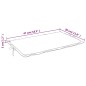 vidaXL Sonnenliegen-Auflage Melange Creme 186x58x3 cm Stoff vidaXL Sonnenliegen-Auflage Melange Creme 186x58x3 cm Stoff
