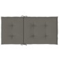 vidaXL Niedriglehner-Auflagen 6 Stk. Dunkelgrau 100x50x4 cm Stoff vidaXL Niedriglehner-Auflagen 6 Stk. Dunkelgrau 100x50x4 cm Stoff