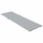 vidaXL Sonnenliegen-Auflage Melange Hellgrau 200x70x4 cm Stoff vidaXL Sonnenliegen-Auflage Melange Hellgrau 200x70x4 cm Stoff
