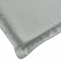 vidaXL Sonnenliegen-Auflage Melange Hellgrau 200x70x4 cm Stoff vidaXL Sonnenliegen-Auflage Melange Hellgrau 200x70x4 cm Stoff