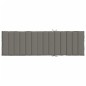 vidaXL Sonnenliegen-Auflage Melange Dunkelgrau 200x50x4 cm Stoff vidaXL Sonnenliegen-Auflage Melange Dunkelgrau 200x50x4 cm Stoff