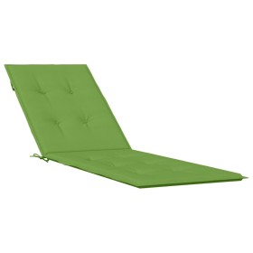 vidaXL Liegestuhl-Auflage Melange Grün (75+105)x50x3 cm Stoff