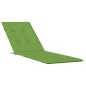 vidaXL Liegestuhl-Auflage Melange Grün (75+105)x50x3 cm Stoff vidaXL Liegestuhl-Auflage Melange Grün (75+105)x50x3 cm Stoff