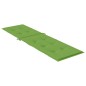 vidaXL Liegestuhl-Auflage Melange Grün (75+105)x50x3 cm Stoff vidaXL Liegestuhl-Auflage Melange Grün (75+105)x50x3 cm Stoff