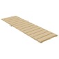 vidaXL Sonnenliegen-Auflage Melange Beige 200x50x4 cm Stoff vidaXL Sonnenliegen-Auflage Melange Beige 200x50x4 cm Stoff