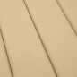 vidaXL Sonnenliegen-Auflage Melange Beige 200x50x4 cm Stoff vidaXL Sonnenliegen-Auflage Melange Beige 200x50x4 cm Stoff