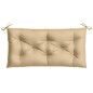 vidaXL Gartenbank-Auflage Melange Beige 100x50x7 cm Stoff