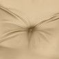 vidaXL Gartenbank-Auflage Melange Beige 100x50x7 cm Stoff