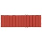 vidaXL Sonnenliegen-Auflage Melange Rot 200x60x4 cm Stoff vidaXL Sonnenliegen-Auflage Melange Rot 200x60x4 cm Stoff