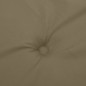 vidaXL Niedriglehner-Auflagen 6 Stk. Melange Taupe 100x50x4 cm Stoff vidaXL Niedriglehner-Auflagen 6 Stk. Melange Taupe 100x50x4 cm Stoff