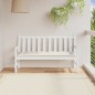 vidaXL Gartenbank-Auflage Melange Creme 150x50x7 cm Stoff vidaXL Gartenbank-Auflage Melange Creme 150x50x7 cm Stoff