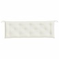 vidaXL Gartenbank-Auflage Melange Creme 150x50x7 cm Stoff vidaXL Gartenbank-Auflage Melange Creme 150x50x7 cm Stoff