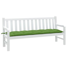 vidaXL Gartenbank-Auflage Melange Grün 180x50x7 cm Stoff