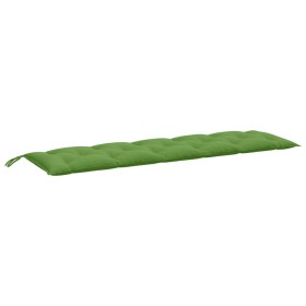 vidaXL Gartenbank-Auflage Melange Grün 180x50x7 cm Stoff