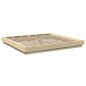 vidaXL Bettgestell mit LED Sonoma-Eiche 180x200cm Holzwerkstoff vidaXL Bettgestell mit LED Sonoma-Eiche 180x200cm Holzwerkstoff